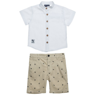 Set shirt with shorts (9 months-8 years)
