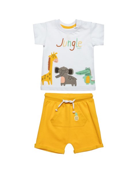 Set Tender Comforts with print (3-18 months)
