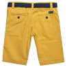 Shorts chinos with belt (12 months-5 years)
