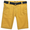 Shorts chinos with belt (12 months-5 years)