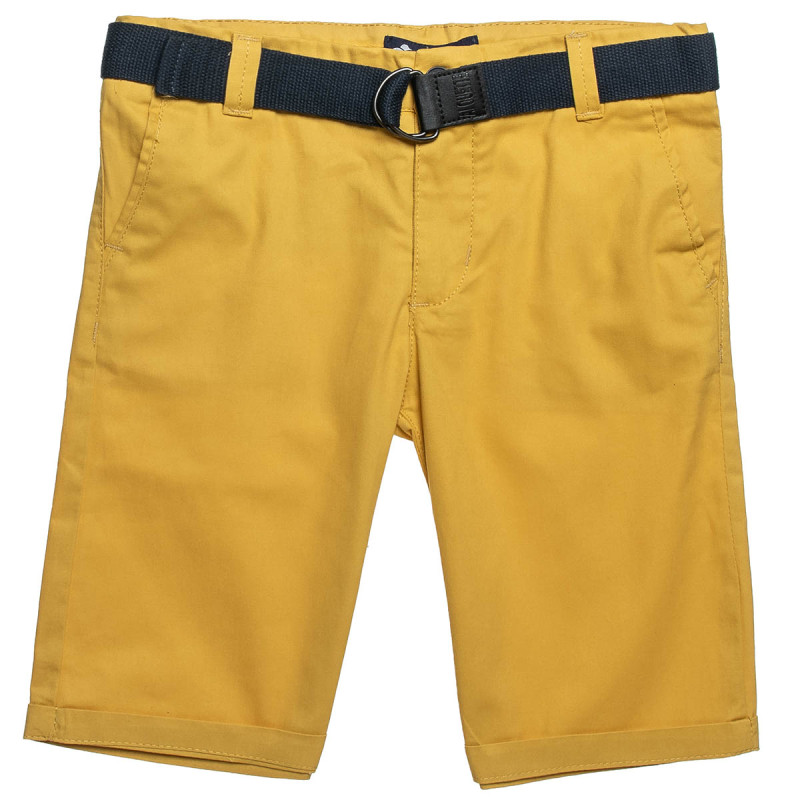 Shorts chinos with belt (12 months-5 years)