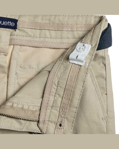 Shorts chinos with belt (12 months-5 years)