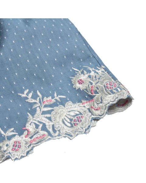 Set croped top with embroidery elements (18 months-5 years)