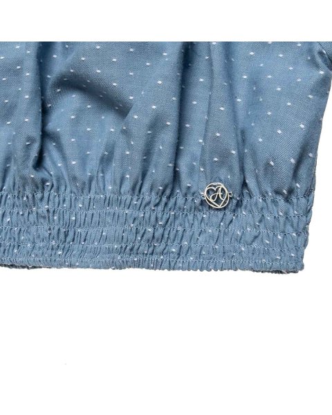Set croped top with embroidery elements (18 months-5 years)