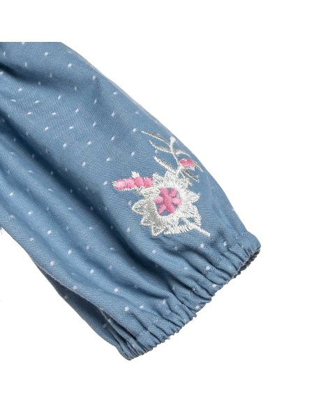 Set croped top with embroidery elements (18 months-5 years)