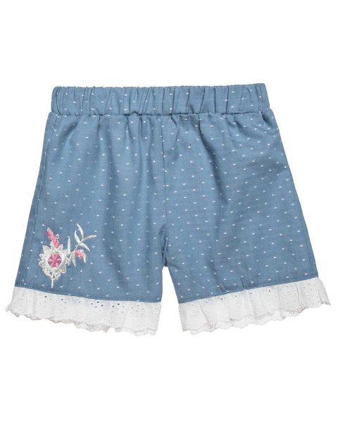 Set croped top with embroidery elements (6 months-3 years)