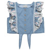 Top with embroidery elements (6-14 years)