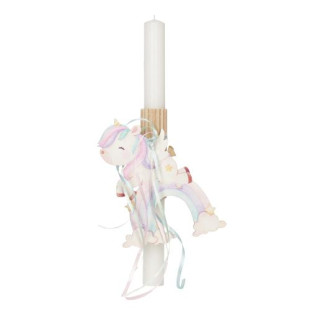 Easter Candle Make-A-Wish unicorn magnet