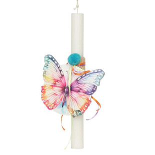 Easter Candle Make-A-Wish butterfly magnet