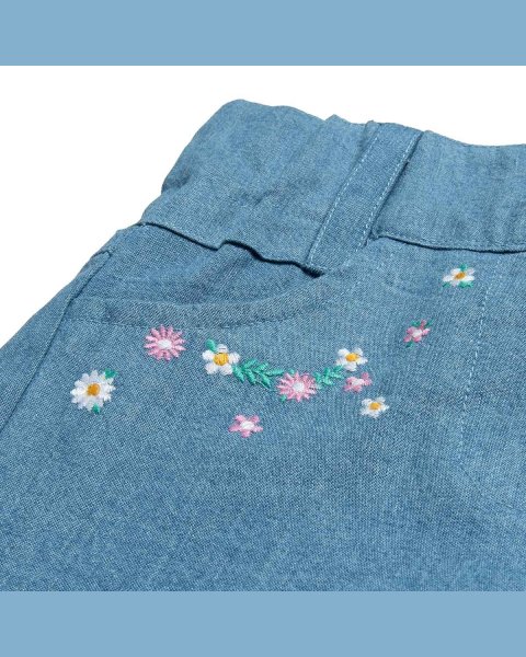 Shorts with embroidery (18 months-5 years)