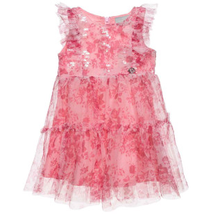 Dress floral with tulle (6 months-5 years)