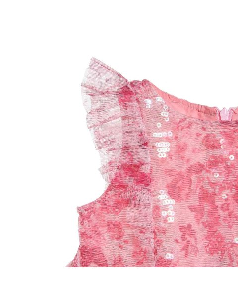 Dress floral with tulle (6 months-5 years)