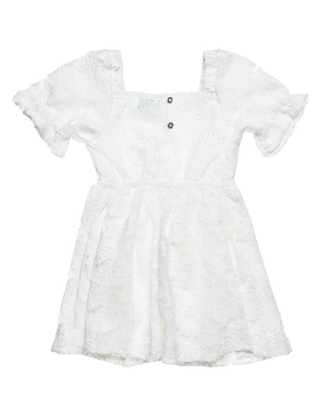 Dress with cutwork embroidery (12 months-5 years)