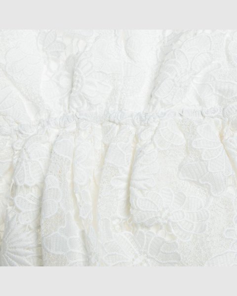 Dress with cutwork embroidery (12 months-5 years)