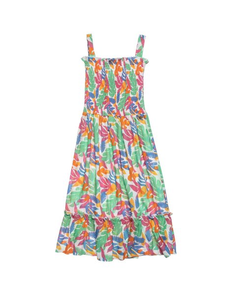 Dress with floral pattern (6-16 years)