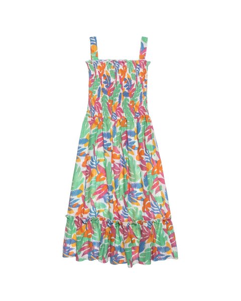 Dress with floral pattern (6-16 years)