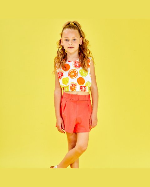 Set Five Star with summer pattern (6-14 years)