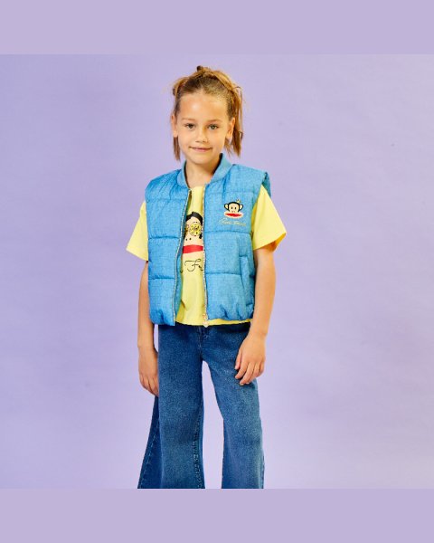 Vest jacket Paul Frank with embroidery (6-14 years)
