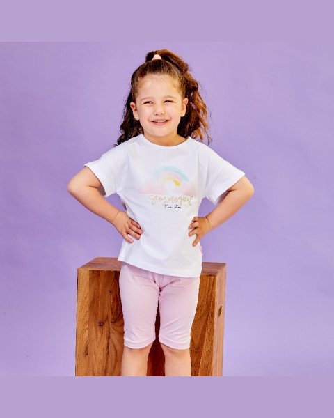 Set Five Star with embossed and glitter details (12 months-5 years)