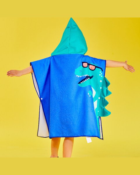 Beach towel True Blue dino 58x60cm