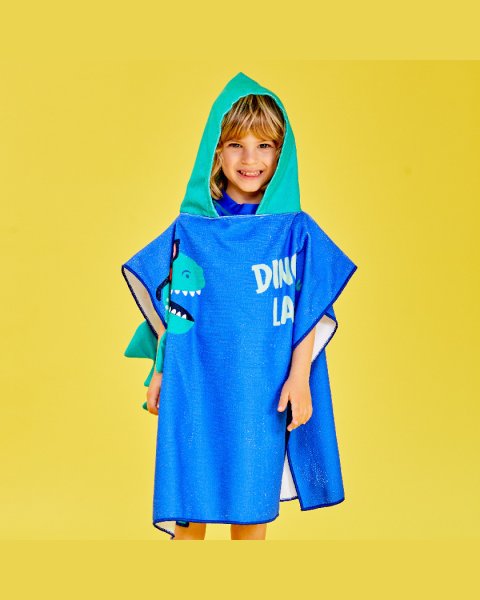 Beach towel True Blue dino 58x60cm