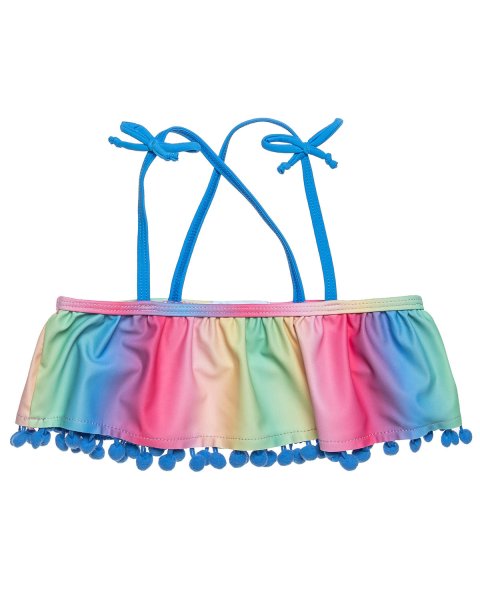 Swimsuit bikini with pom pon and hat (6-16 years)