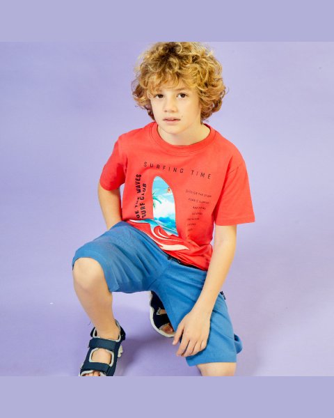 Shorts Five Stars with pockets (6-16 years)