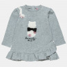 Dress cotton fleece blend with feux fur detail (12 months-5 years)