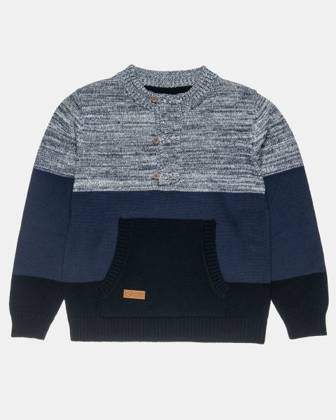 Sweater with soft knit and pockets (12 months-5 years)