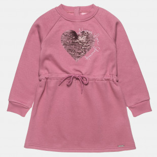 Dress cotton fleece blend with an elasticized drawstring waistband (6-16 years)