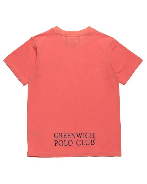 T-Shirt Greenwich Polo Club with embossed logo (2-5 years)