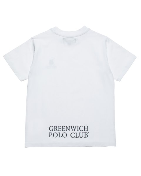 T-Shirt Greenwich Polo Club with embossed print (6-16 years)