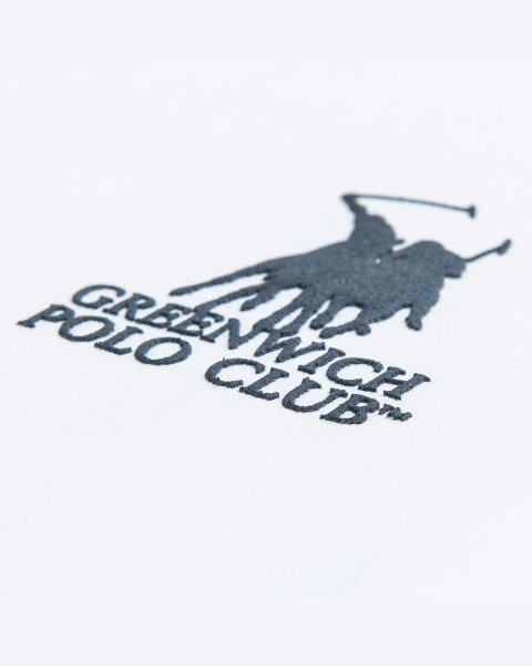 T-Shirt Greenwich Polo Club with embossed print (6-16 years)