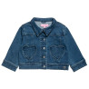 Denim jacket with heart pockets (18 months-5 years)
