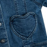 Denim jacket with heart pockets (18 months-5 years)