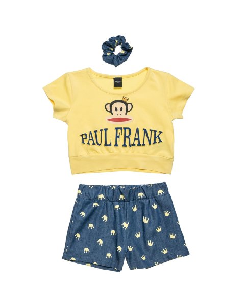 Set Paul Frank with embossed letters and scrunchie (6-14 years)