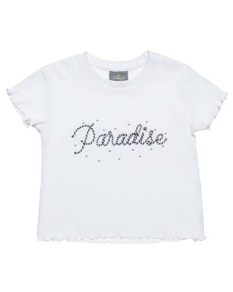 Top with embossed embroidery (6-16 years)