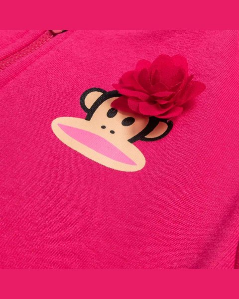 Zip hoodie Paul Frank with print and embroidery (12 months-5 years)