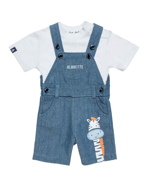 Overall Tender Comforts with embossed elements (3-18 months)