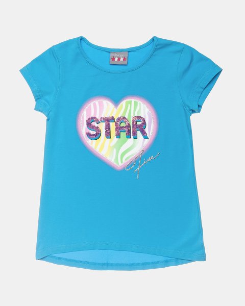 Top Five Star with flippy sequin and glitter detail (6-16 years)