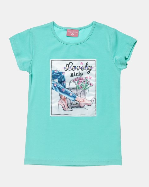 Top with strass detail (6-16 years)