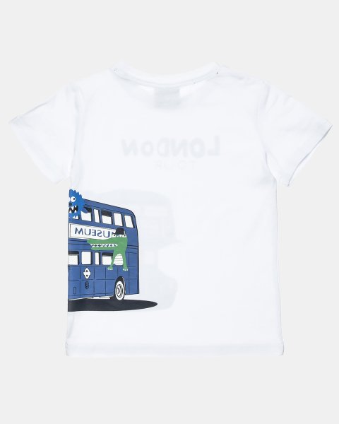 Μπλούζα Moovers με τύπωμα London tour (12 μηνών-5 ετών)