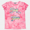 Top tie dye with glitter detail print (6-16 years)