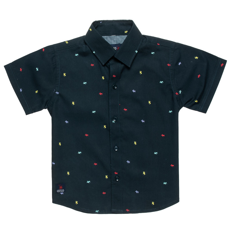 Shirt Greenwich Polo Club with pattern (2-14 years)