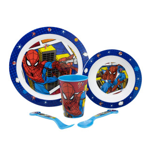 Σετ φαγητού Spiderman 5τμχ (4+ ετών)