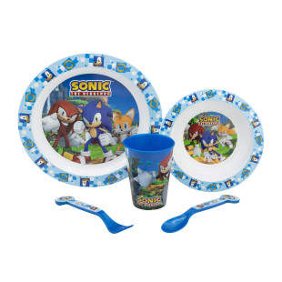 Σετ φαγητού Sonic the Hedgehog 5τμχ (4+ ετών)