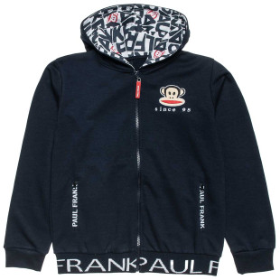 Zip hoodie Paul Frank with print and embroidery (6-16 years)