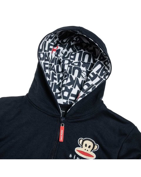 Zip hoodie Paul Frank with print and embroidery (6-16 years)