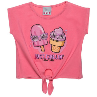 Μπλούζα με δέσιμο μπροστά (18 μηνών-5 ετών)