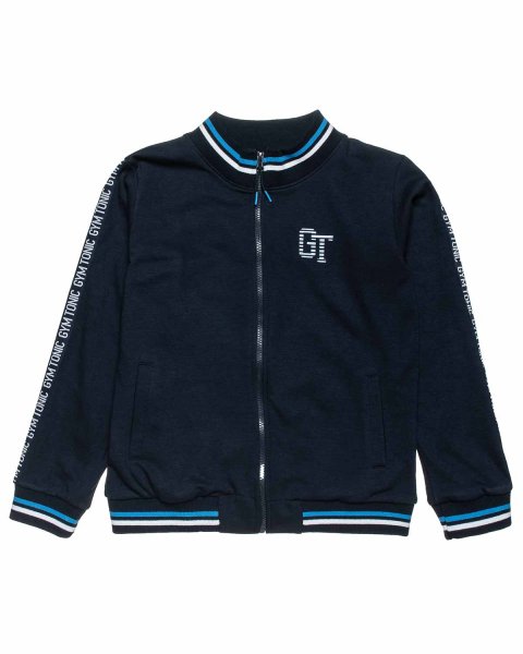 Zip hoodie Gym Tonic with embossed element (6-16 years)